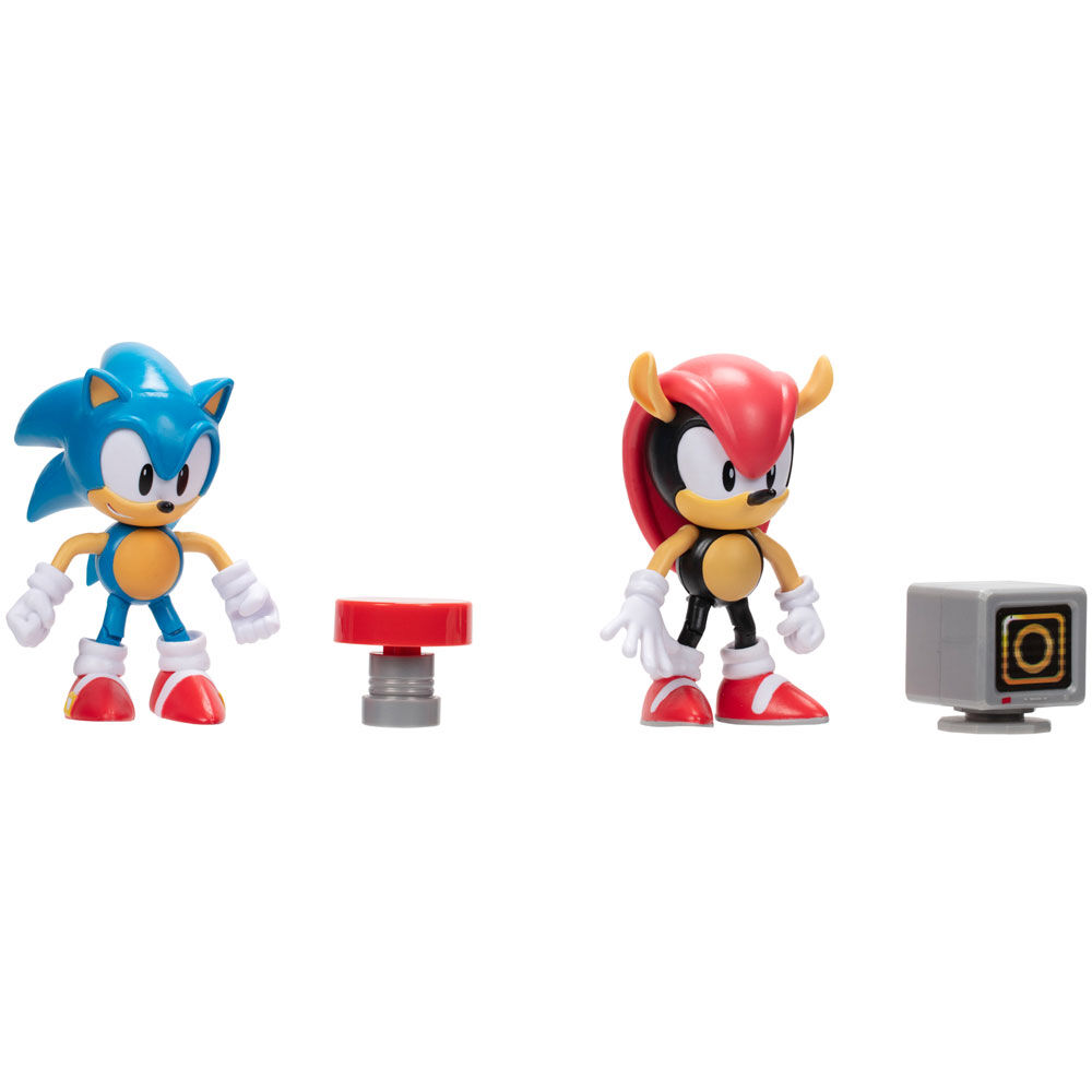 Sonic The Hedgehog Sonic & Mighty Sonic set figures 10cm 4