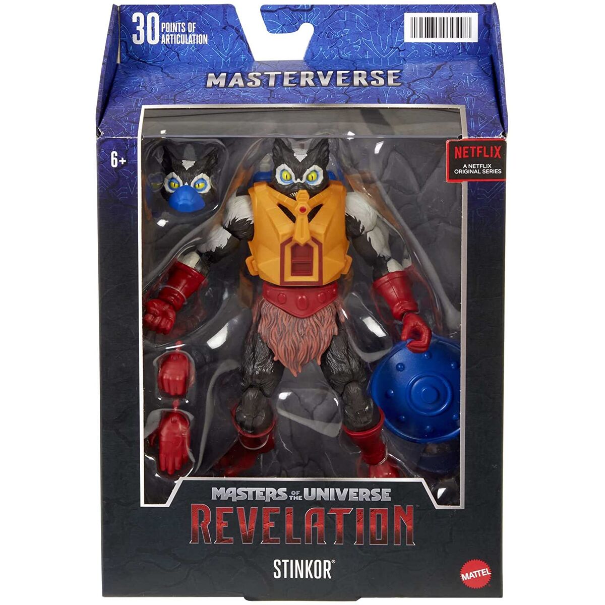 Masters of the Universe Revelation Masterverse Stinkor figure 18cm 6