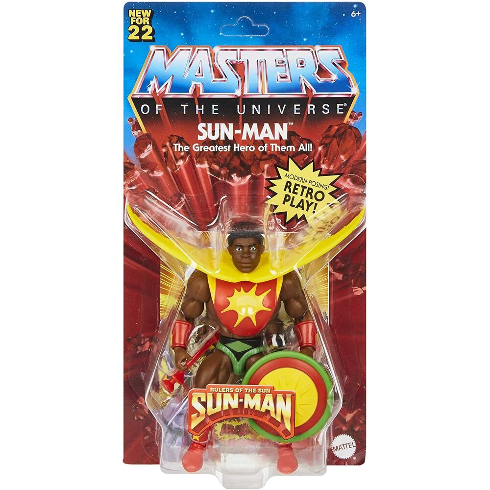 Masters of the Universe Origins Sun-Man figure 14cm 7