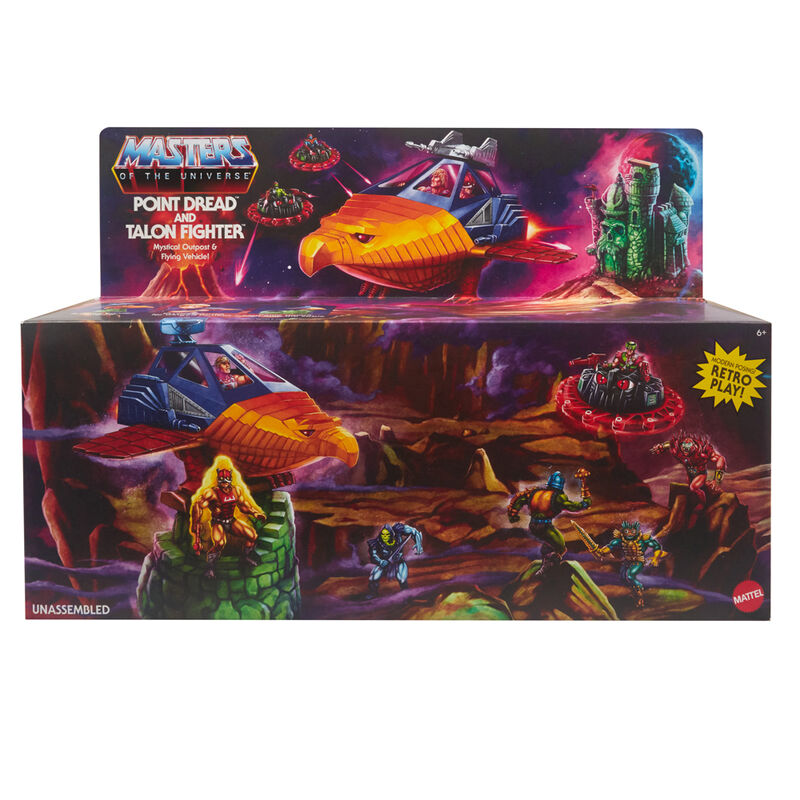 Masters of the Universe Point Dread and Talon Fighter vehicle 1