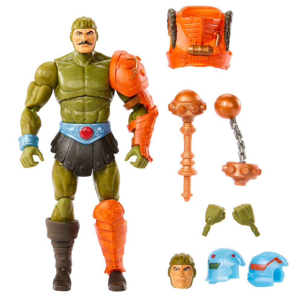 Masters of the Universe New Eternia Man-At-Arms figure 17cm 1