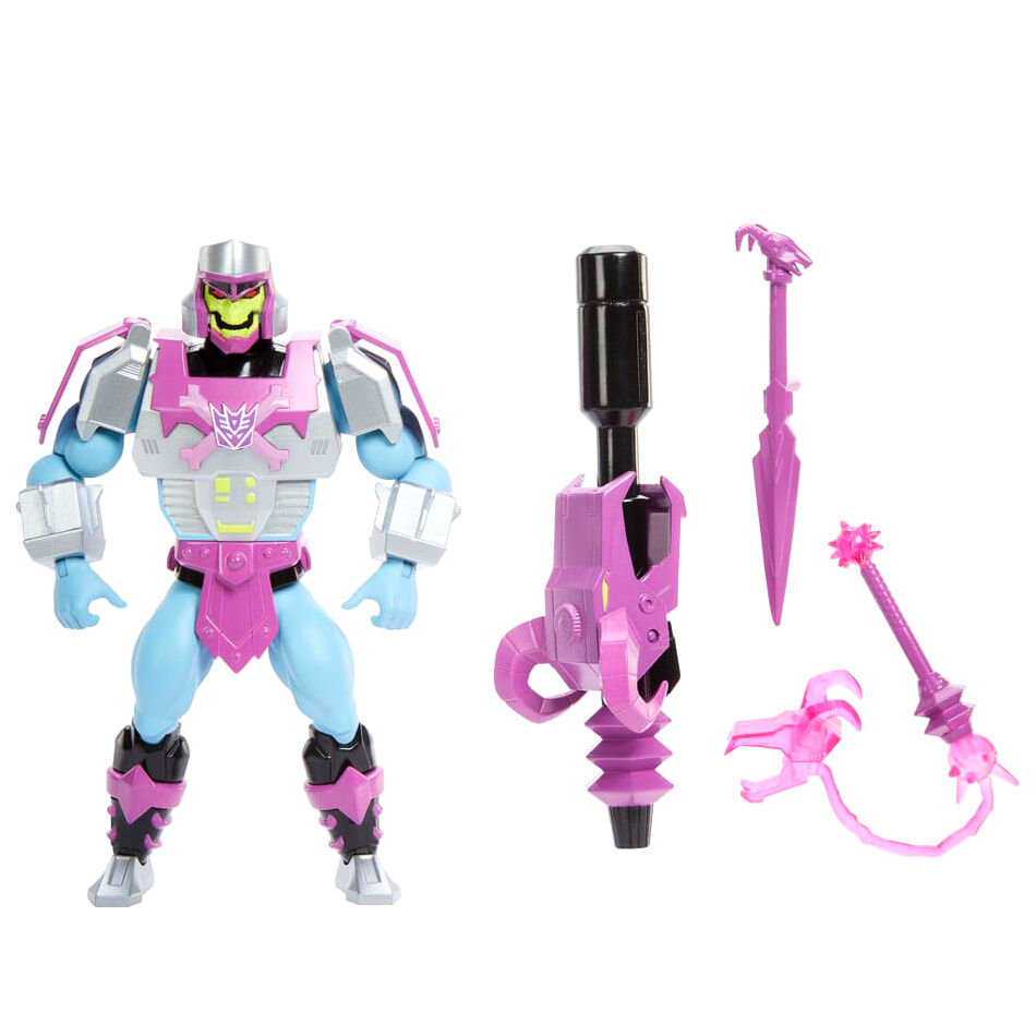 Masters of the Universe x Transformers Megatron Armor Skeletor figure 14cm 1