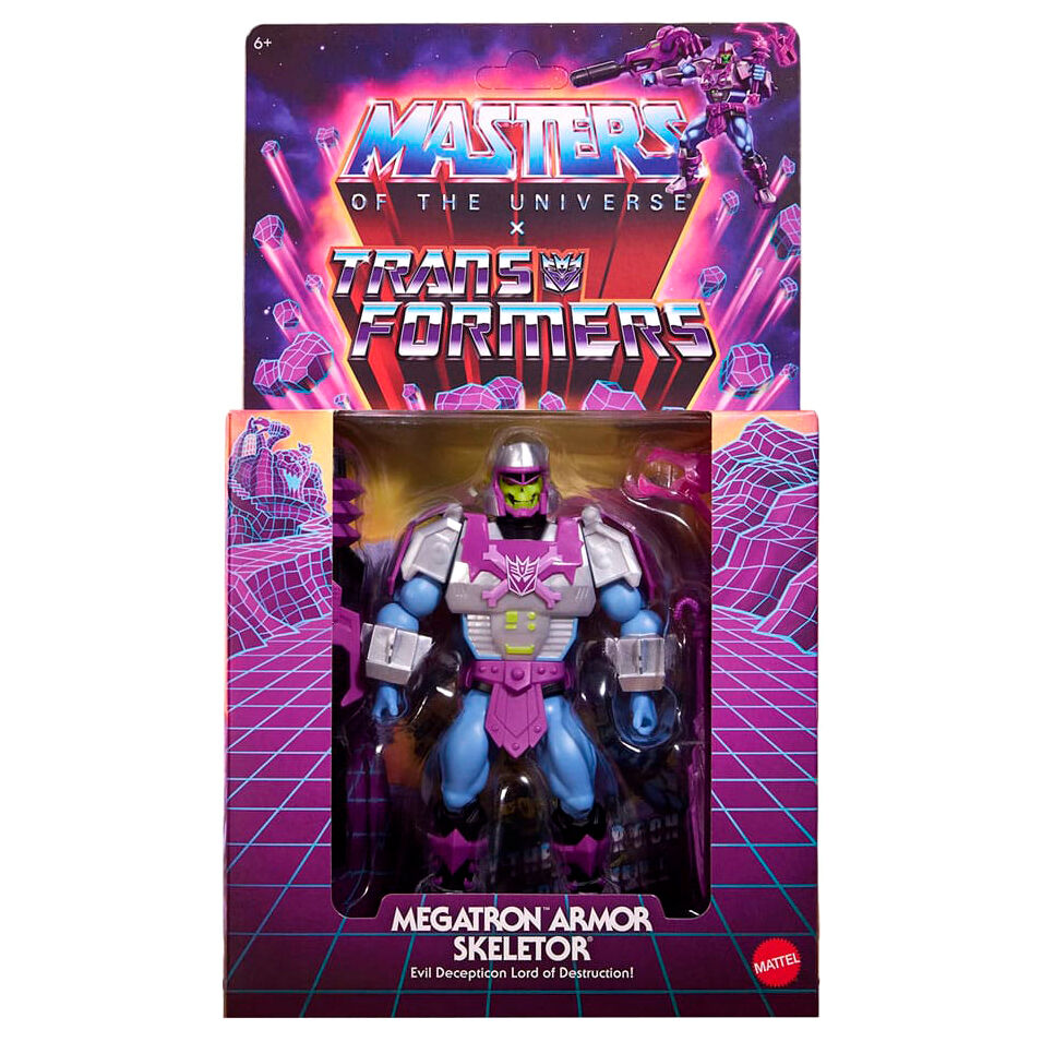 Masters of the Universe x Transformers Megatron Armor Skeletor figure 14cm 5
