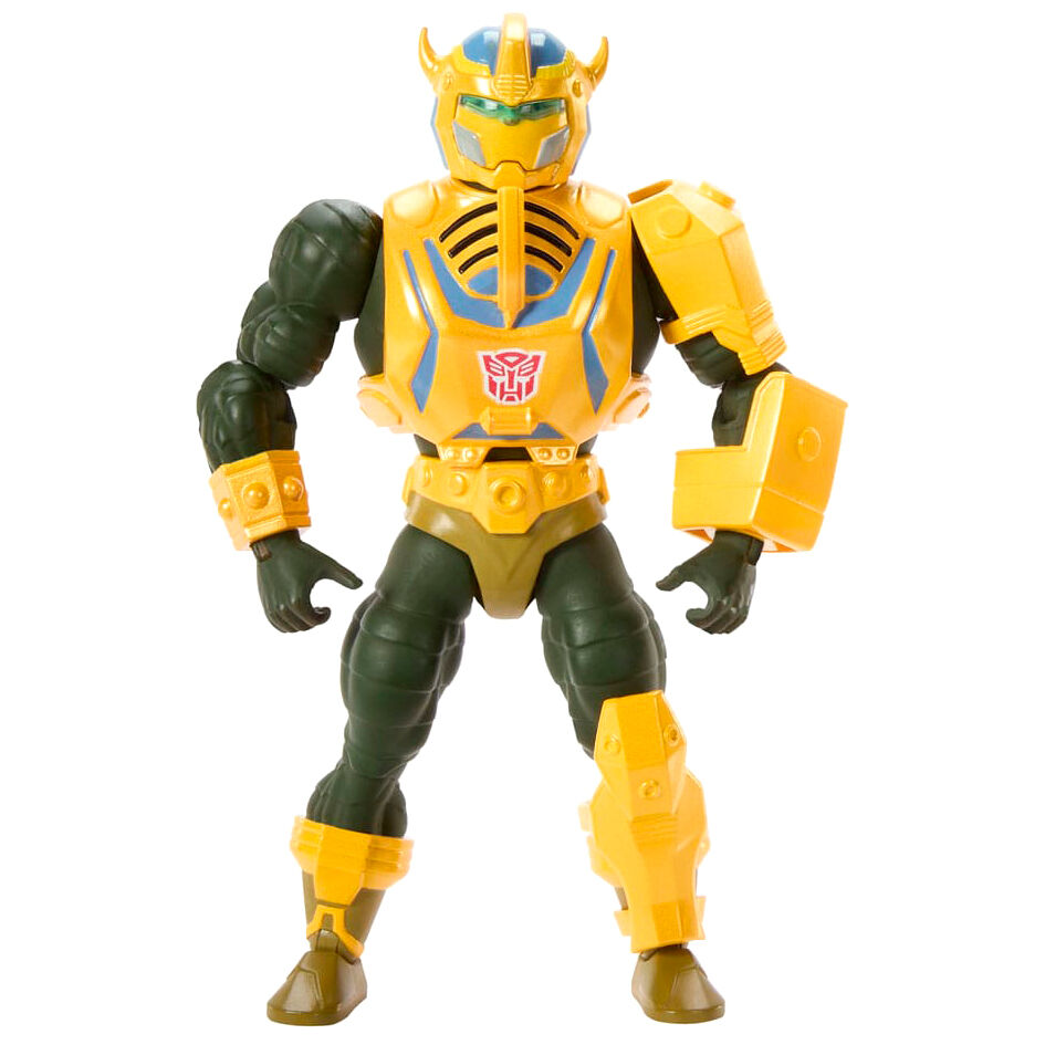 Masters of the Universe x Transformers Bumblebee Armor Man-At-Arms figure 14cm 2
