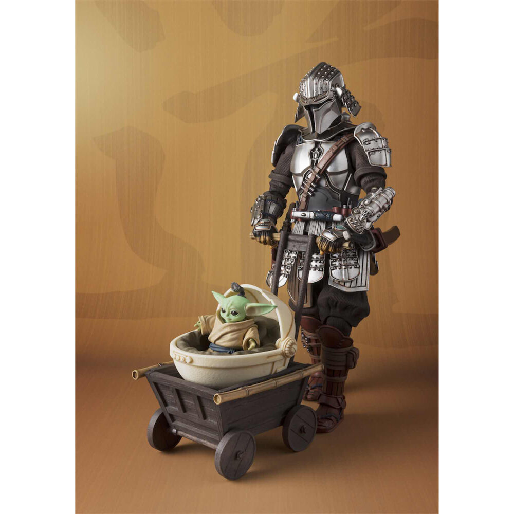 Star Wars Ronin Mandalorian Beskar Armor & Grogu figure 18cm 4