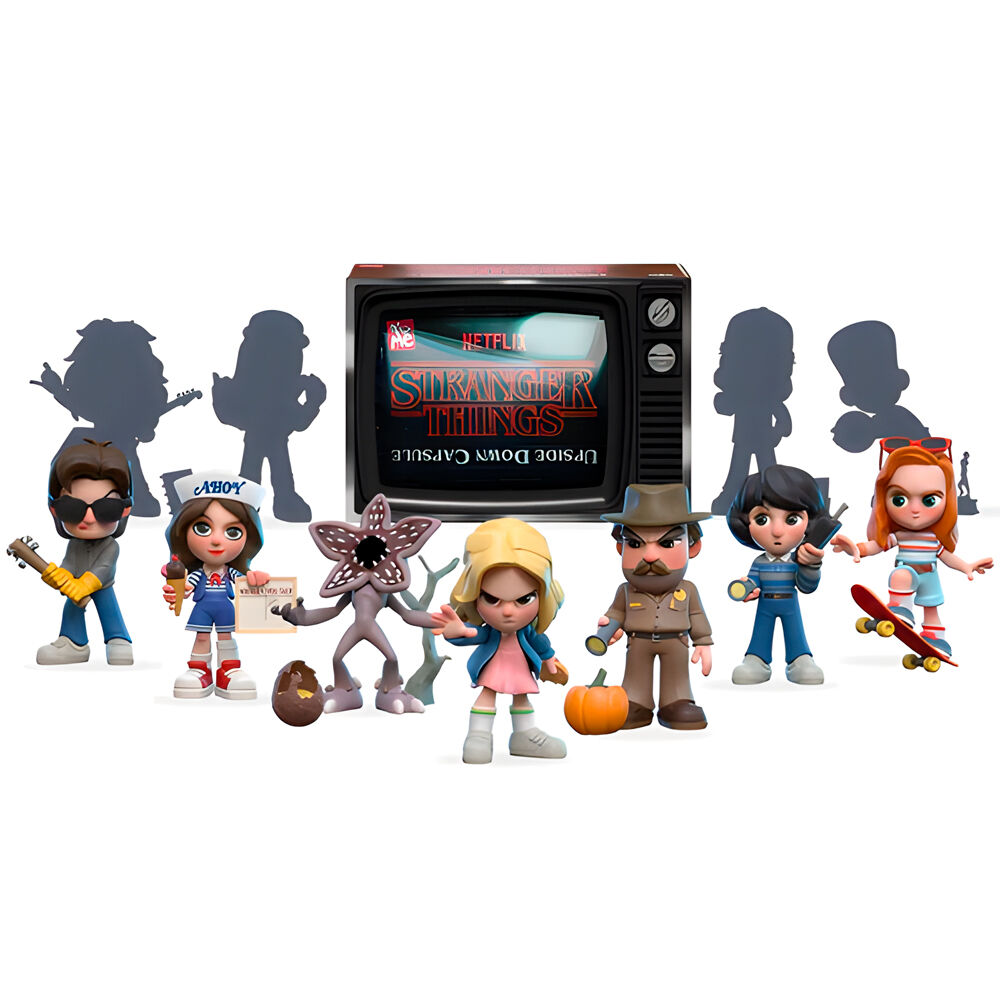 Stranger Things assorted Capsule TV surprise figure + accessories 1