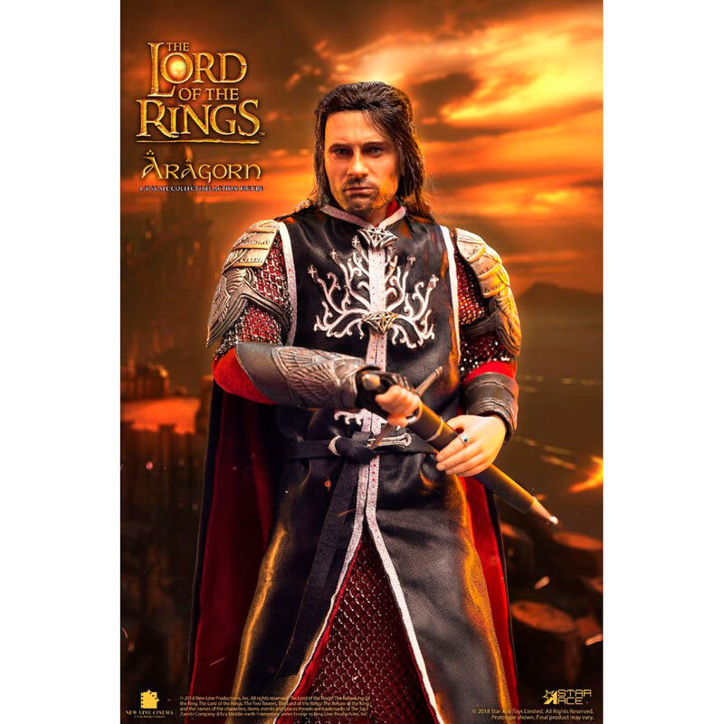 The Lord of the Rings Aragorn Real Master figure 23cm 3