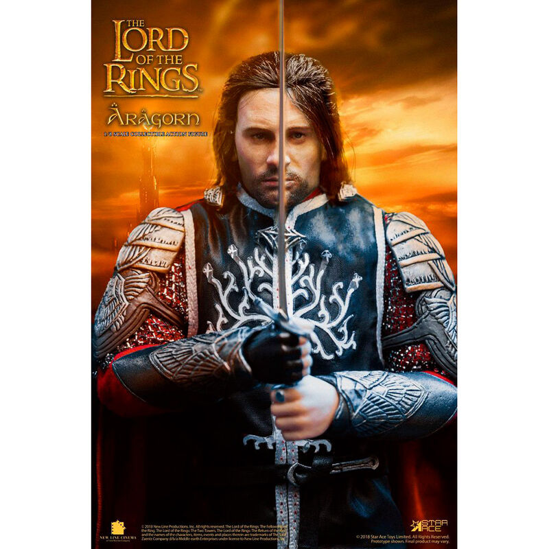 The Lord of the Rings Aragorn Real Master figure 23cm 4