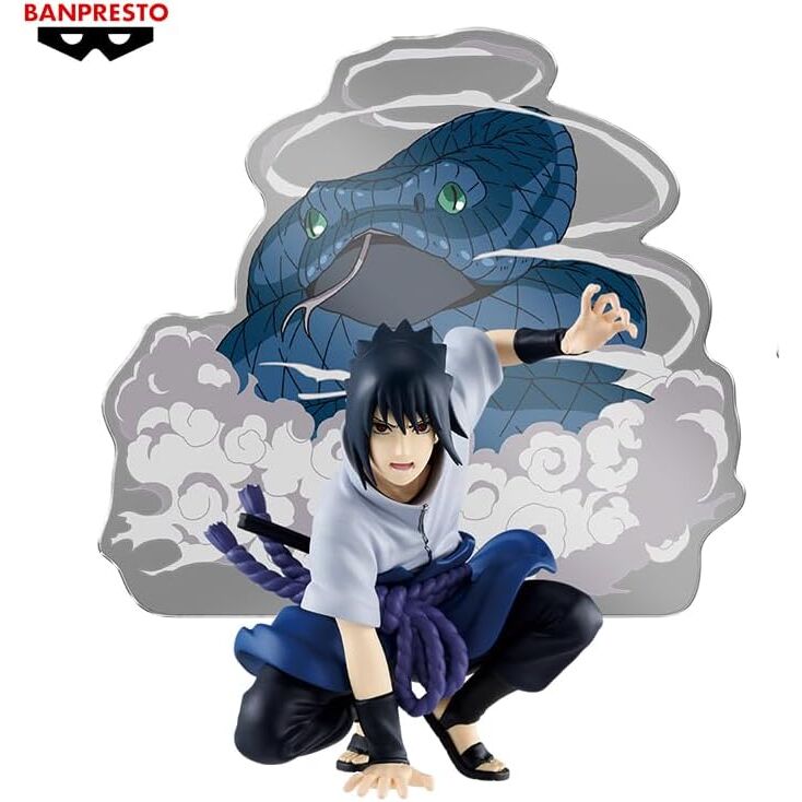 Naruto Shippuden Panel Spectacle Sasuke Uchiha Special figure 9cm 2