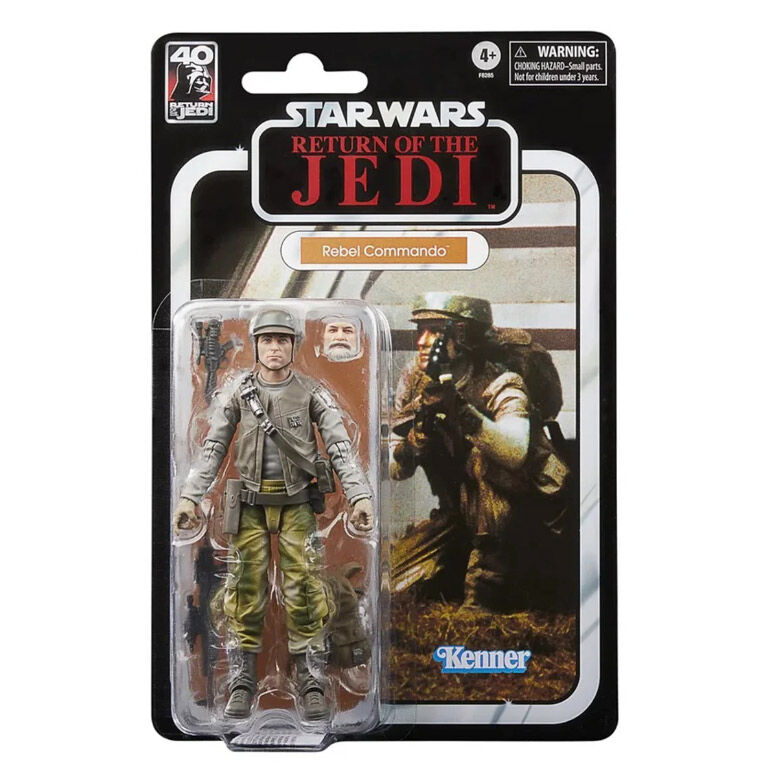 Star Wars Return of the Jedi 40th Anniversary Rebel Commando figure 15cm 1