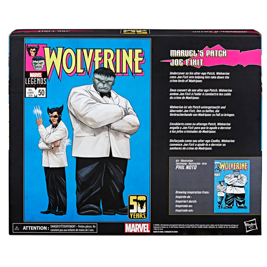 Marvel Legends Series Wolverine pack figures 15cm 12