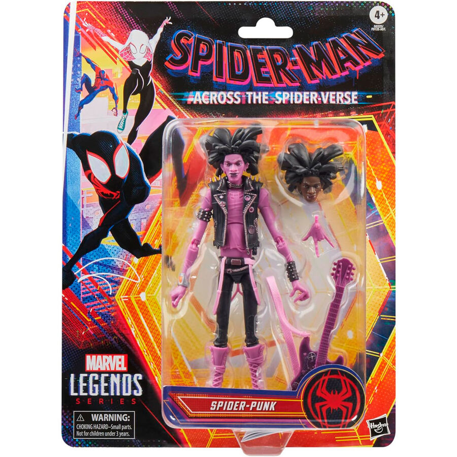 Marvel Spider-Man Across The Spider-Verse Spider-Punk figure 15cm 6