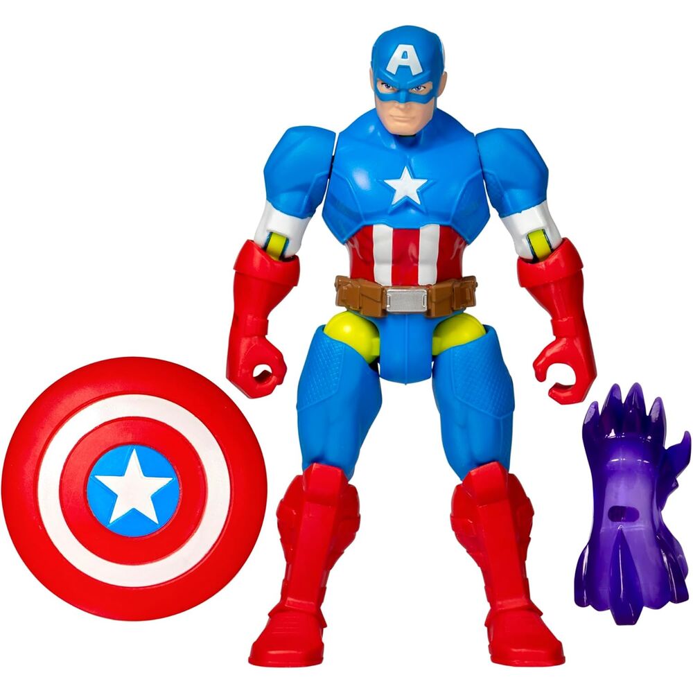 Marvel Mix Mashers Captain America figure 12cm 3