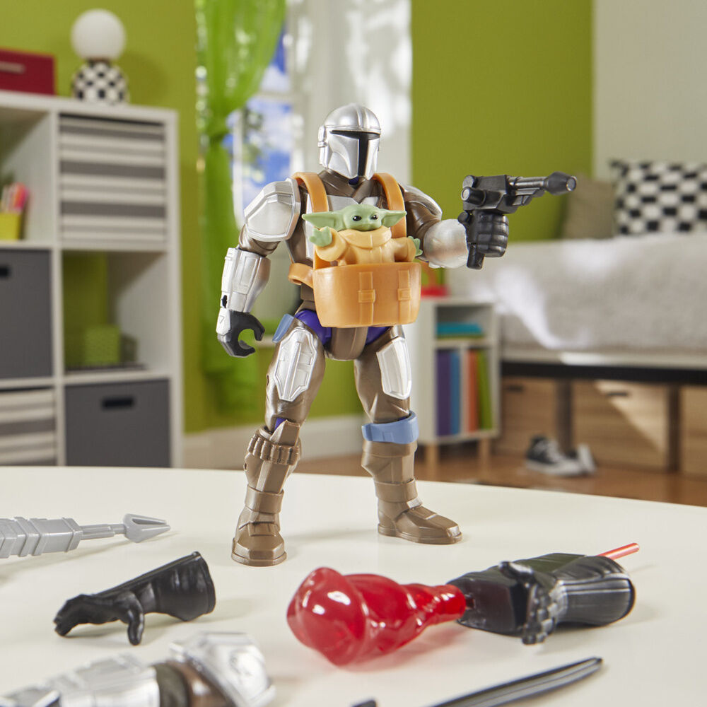 Star Wars Mix Mashers The Mandalorian & Grogu Deluxe figure 12cm 5