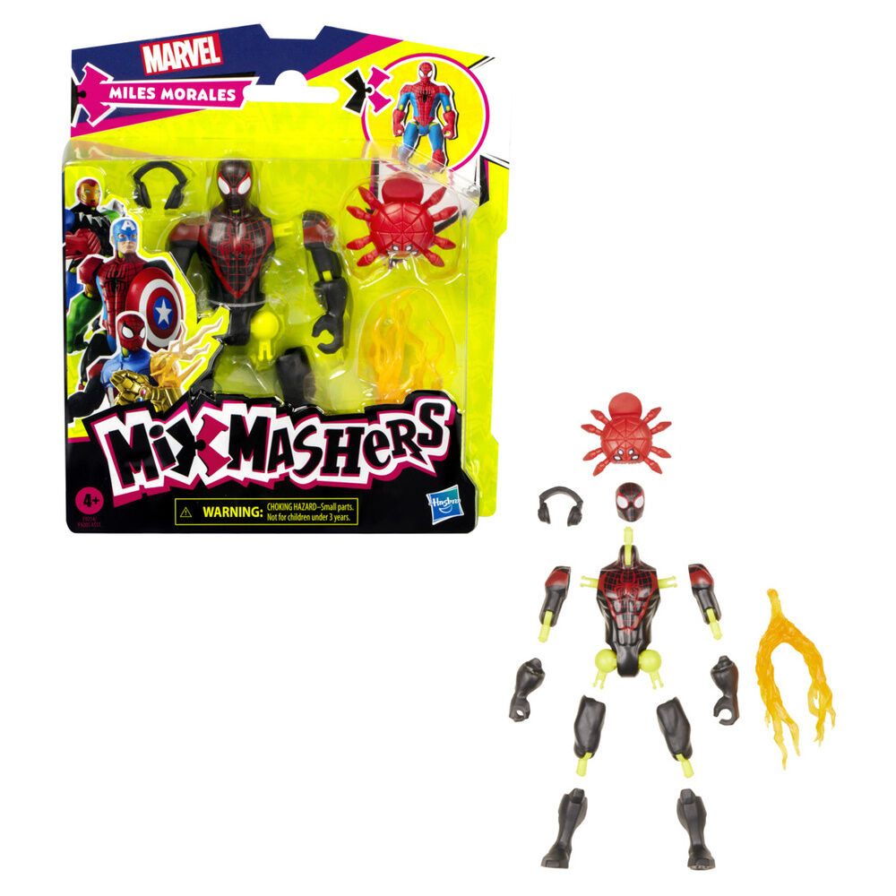 Marvel Mix Mashers Miles Morales figure 12cm 4
