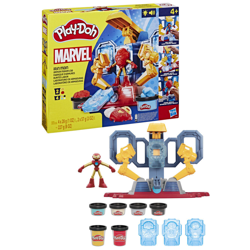 Play-Doh Marvel Iron Man Armour laboratory 2