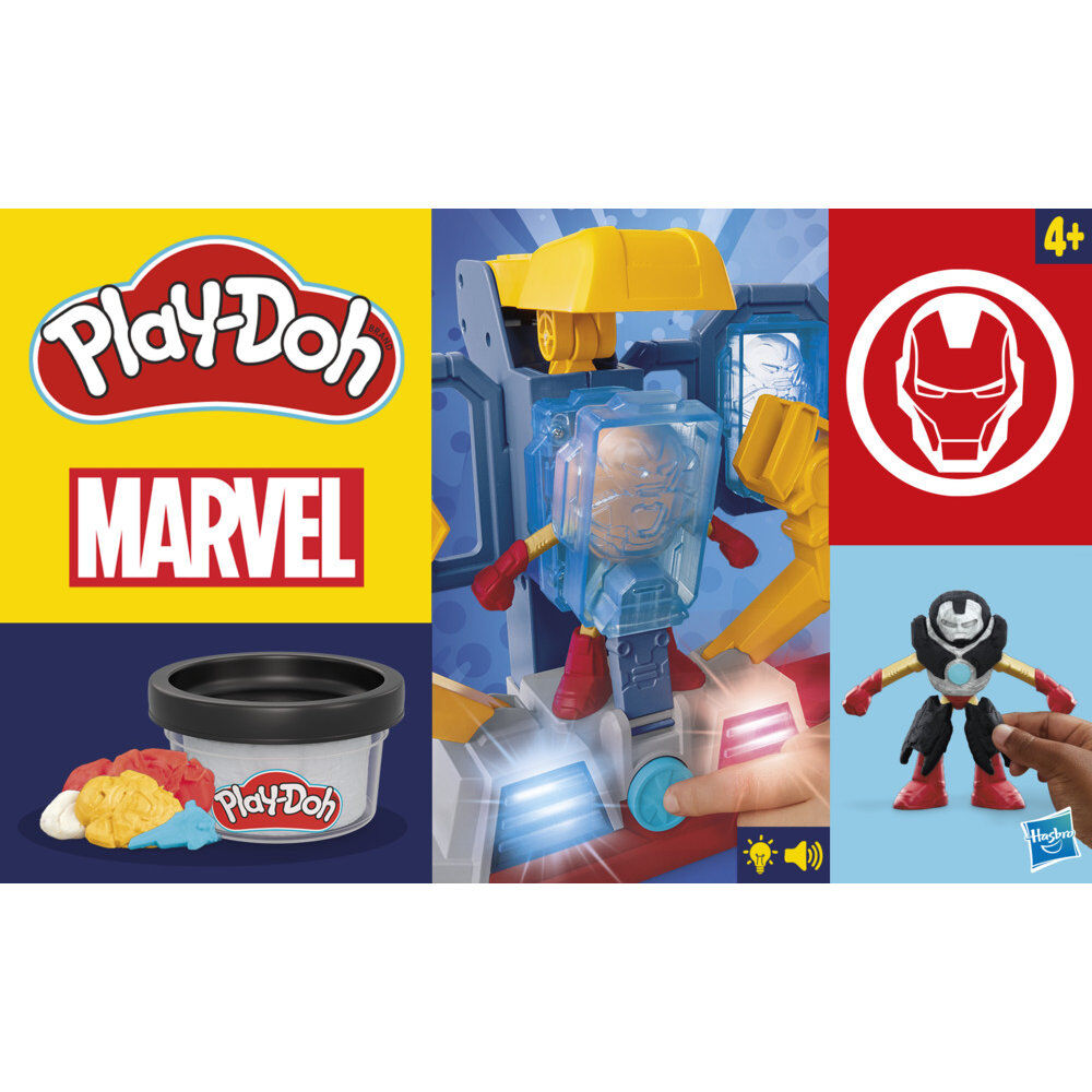 Play-Doh Marvel Iron Man Armour laboratory 9
