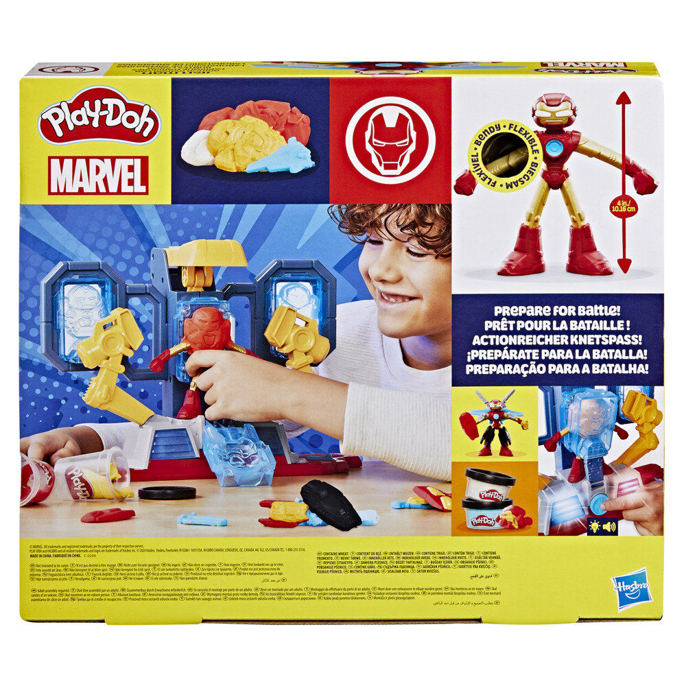Play-Doh Marvel Iron Man Armour laboratory 10