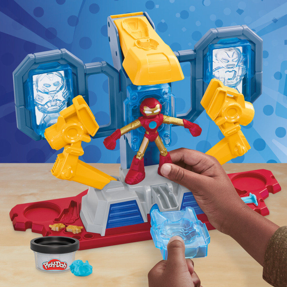 Play-Doh Marvel Iron Man Armour laboratory 12