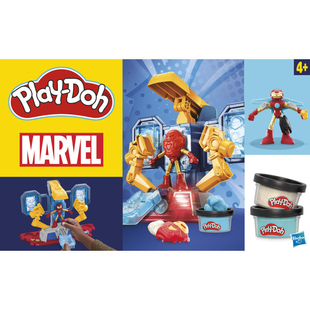 Play-Doh Marvel Iron Man Armour laboratory 14