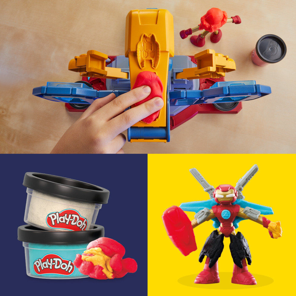 Play-Doh Marvel Iron Man Armour laboratory 17