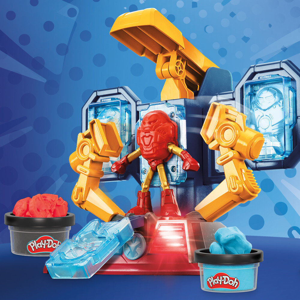 Play-Doh Marvel Iron Man Armour laboratory 18