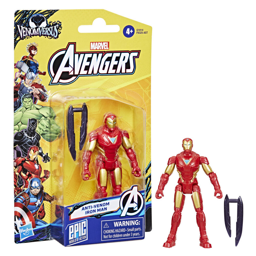 Marvel Avengers Anti-Venom Iron Man figure 10cm 4