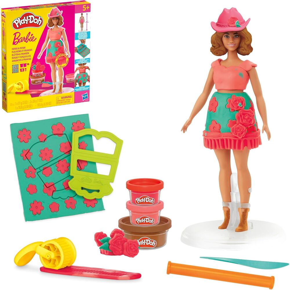 Play-Doh Barbie Florais & Flinge 1