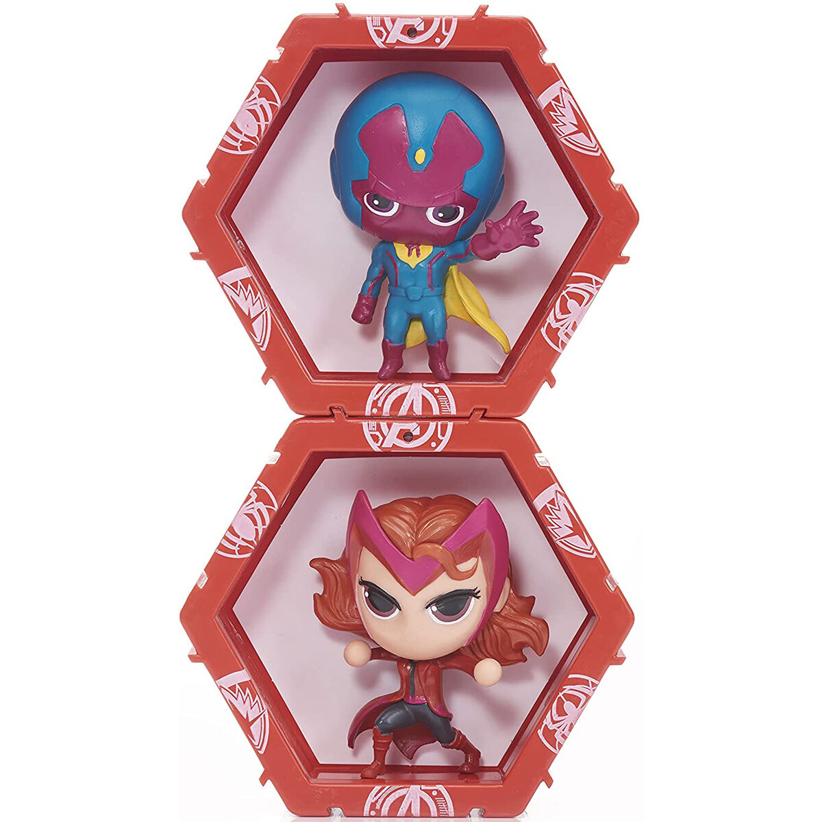 WOW! POD Marvel Vision + Scarlet led figures set 2