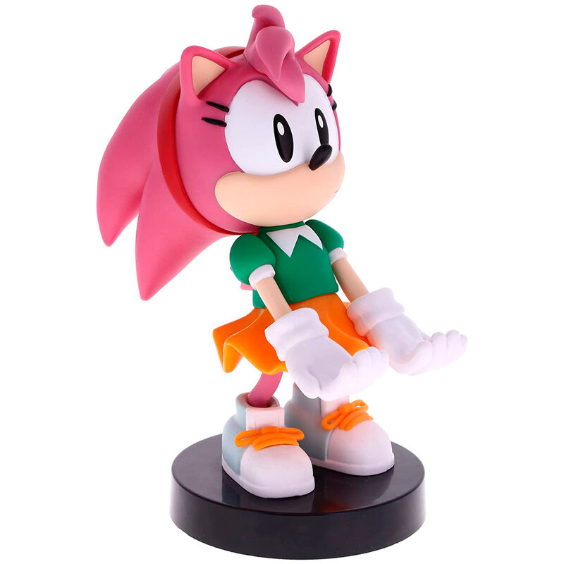 Sonic Amy Rose figure clamping bracket Cable guy 20cm 2