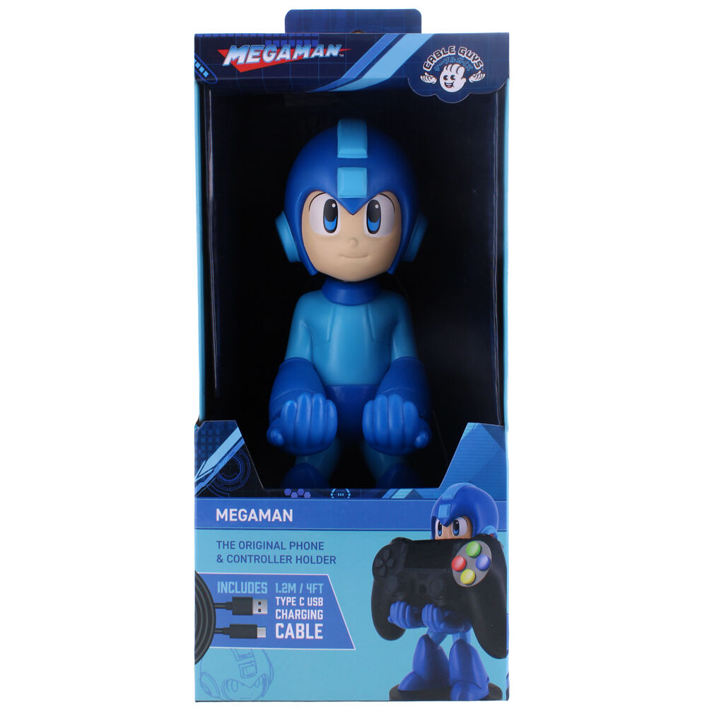 Mega Man figure clamping bracket Cable guy 21cm 8