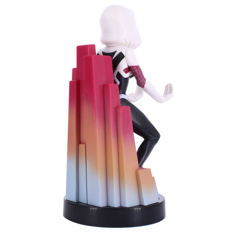 Marvel Spiderman Spider Gwen figure clamping bracket Cable guy 20cm 2