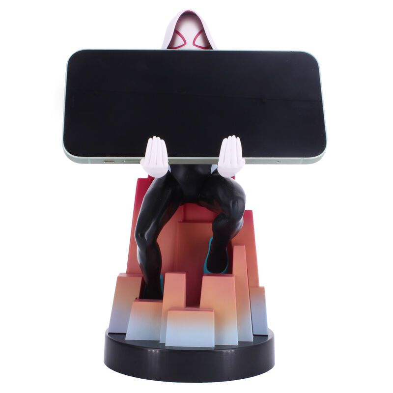 Marvel Spiderman Spider Gwen figure clamping bracket Cable guy 20cm 10