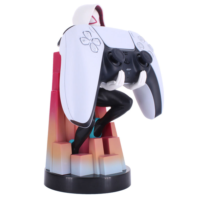 Marvel Spiderman Spider Gwen figure clamping bracket Cable guy 20cm 14