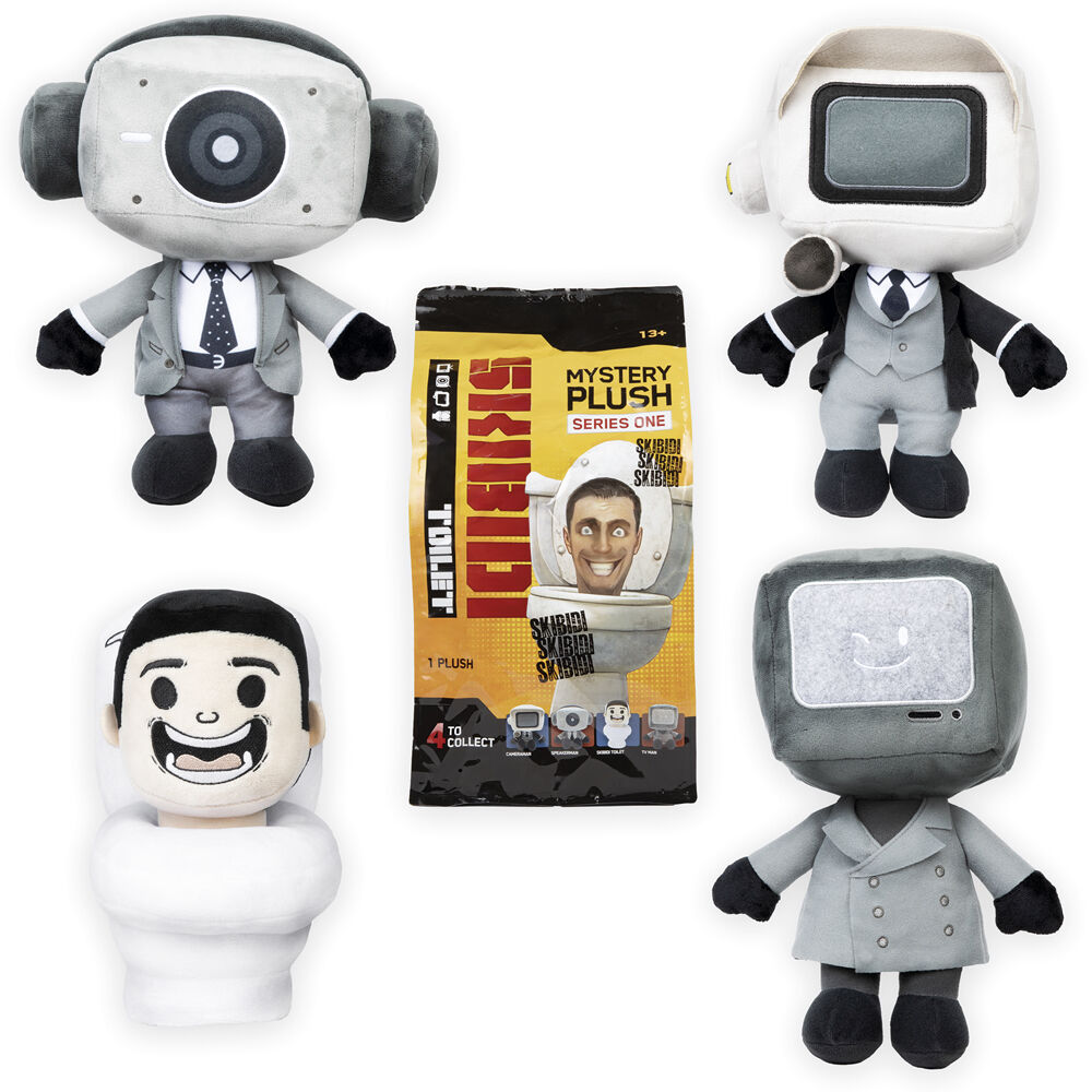 Skibidi Toilet assorted surprise bag plush toy 30cm 1