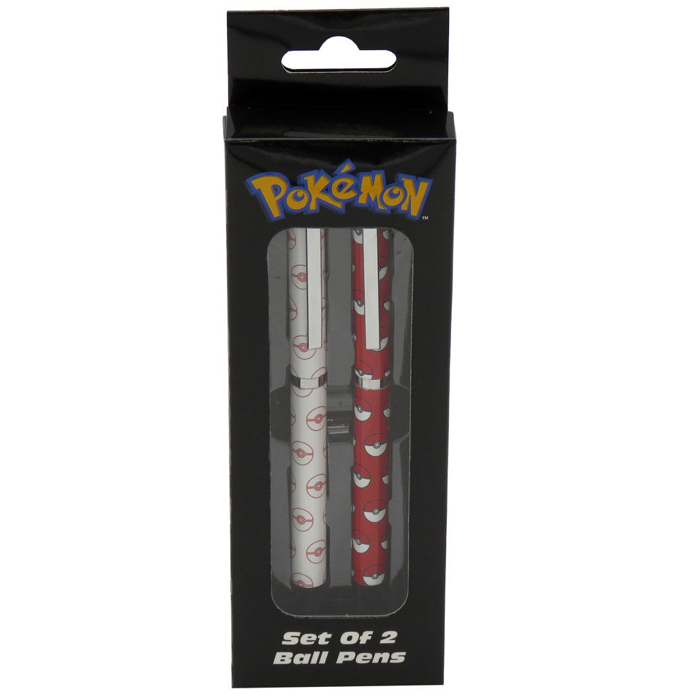 Pokemon Pokeball blister 2 ballpoint pens 1