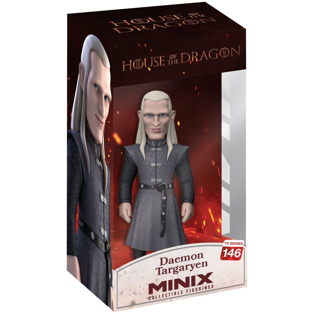 The House of the Dragon Daemon Targaryen Minix figure 12cm 1