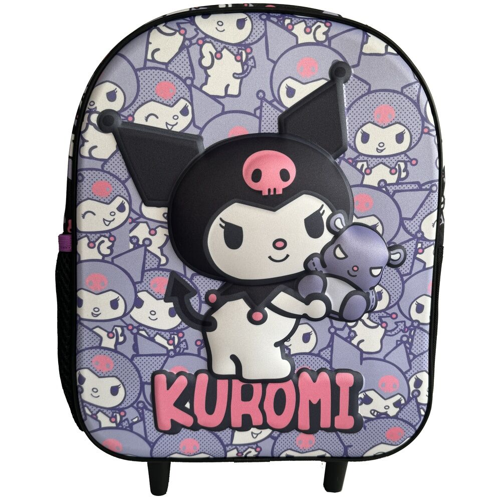 Hello Kitty Kuromi 3D trolley 32cm 1