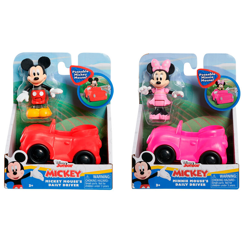 Disney Mickey Minnie car assorted figure 1
