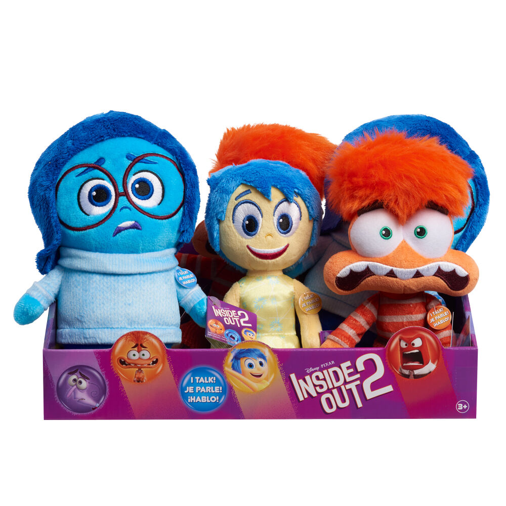English Disney Pixar Inside Out 2 assorted plush toy 20cm 1