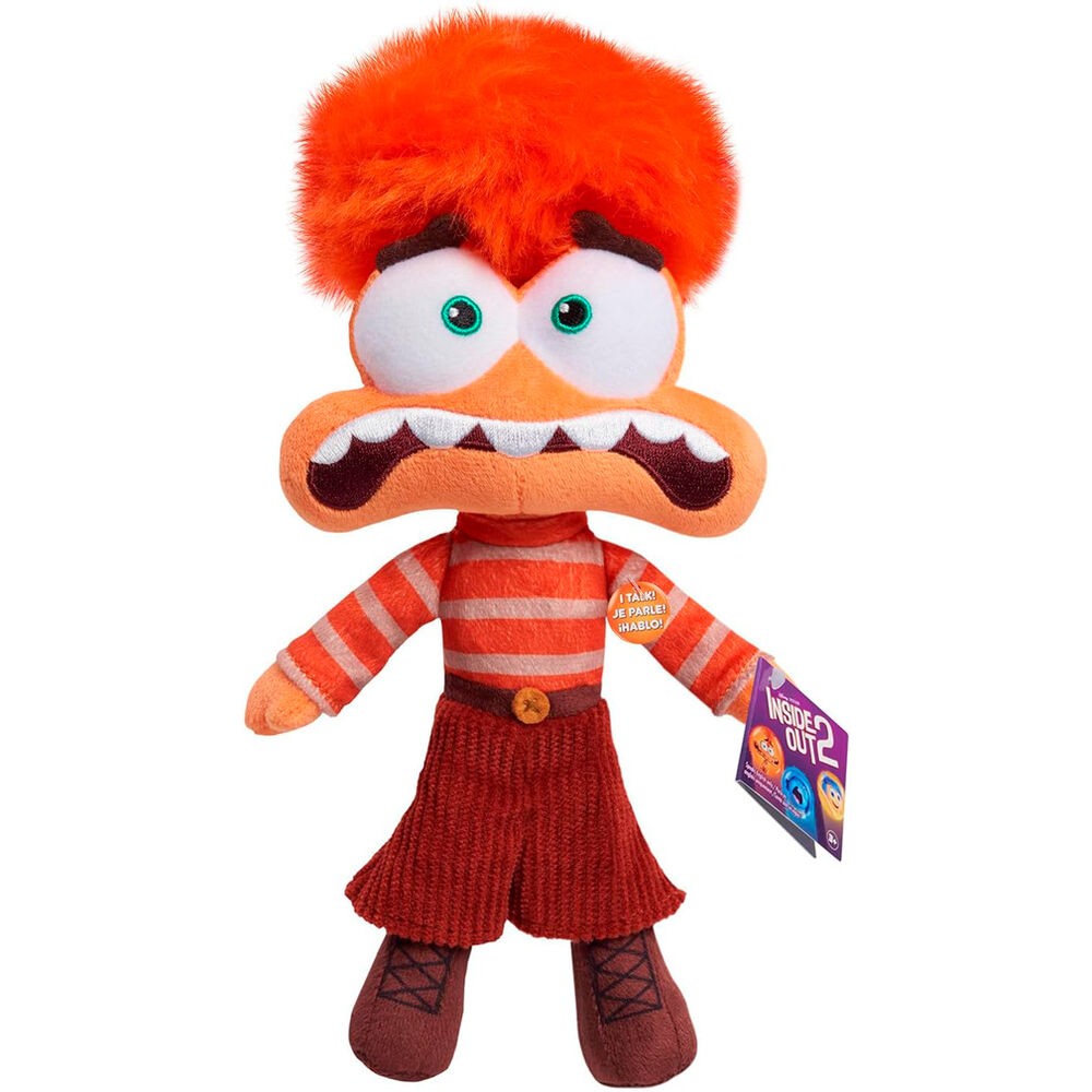 English Disney Pixar Inside Out 2 Anxiety plush toy 20cm 2