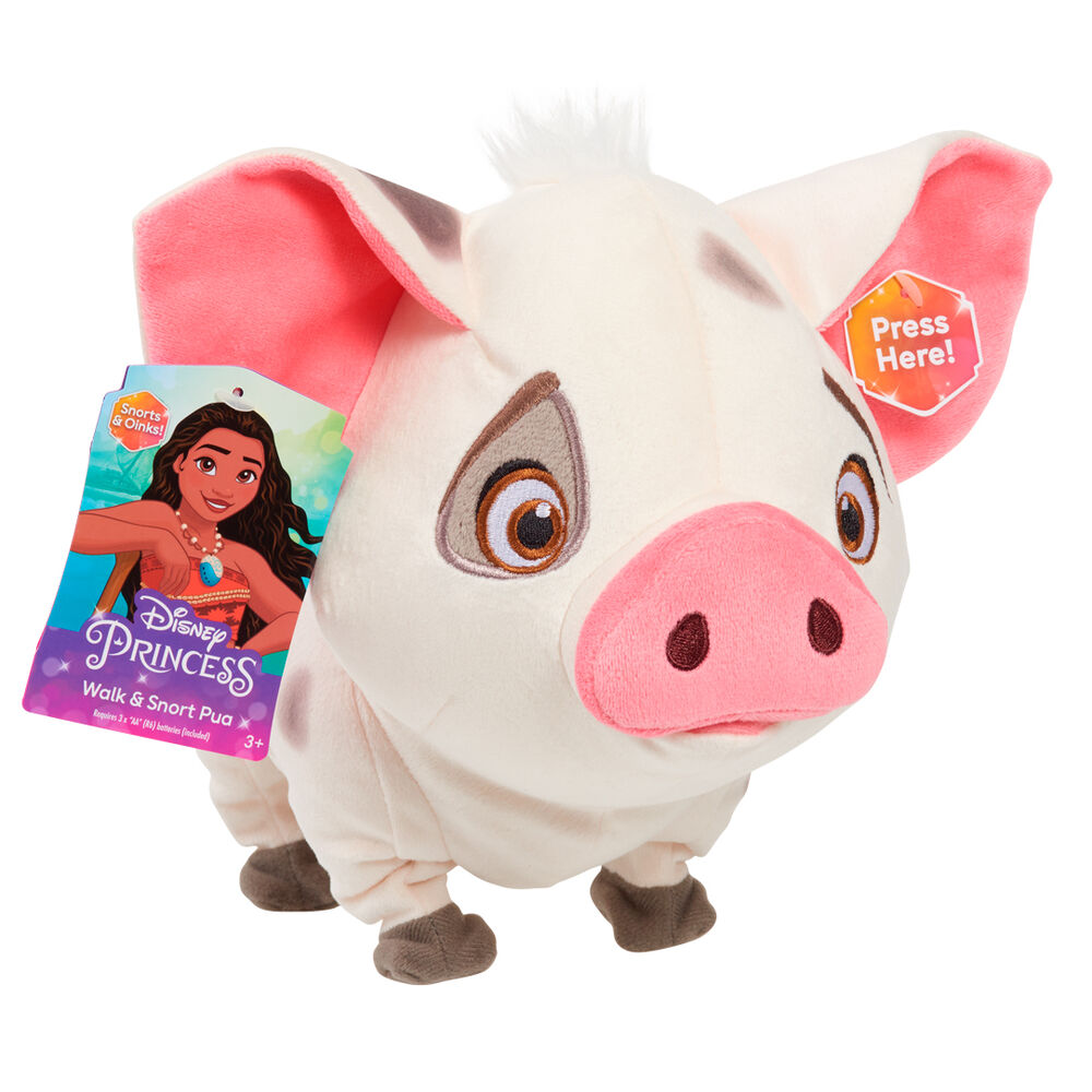 Disney Vaiana Moana 2 Pua Walk and Grunt plush toy 1
