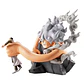 One Piece Monkey D Luffy Gear 5 vs Borsalino Burst of Energy Ichibansho figure 22cm - Thumbnail 3