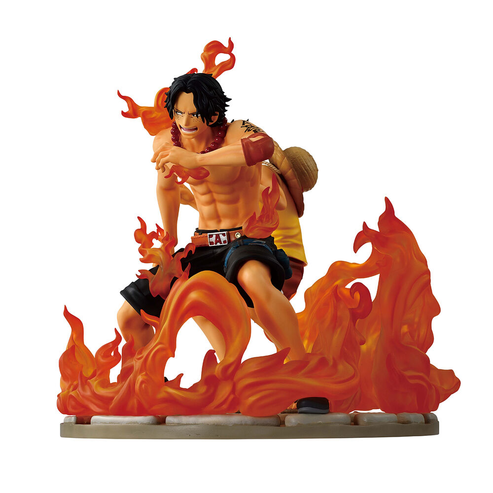 One Piece Dramatic Memories Ace & Luffy Ichibansho figure 15cm 3
