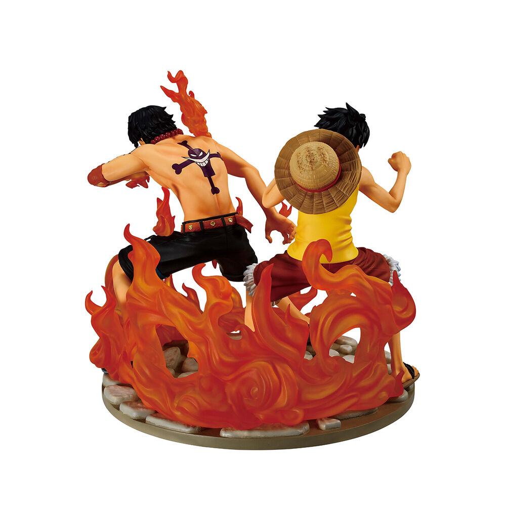 One Piece Dramatic Memories Ace & Luffy Ichibansho figure 15cm 4