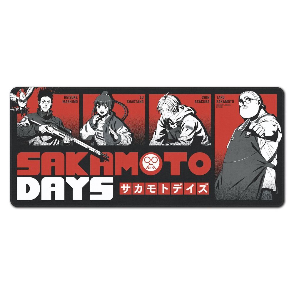 Sakamoto Days gaming desk mat 1