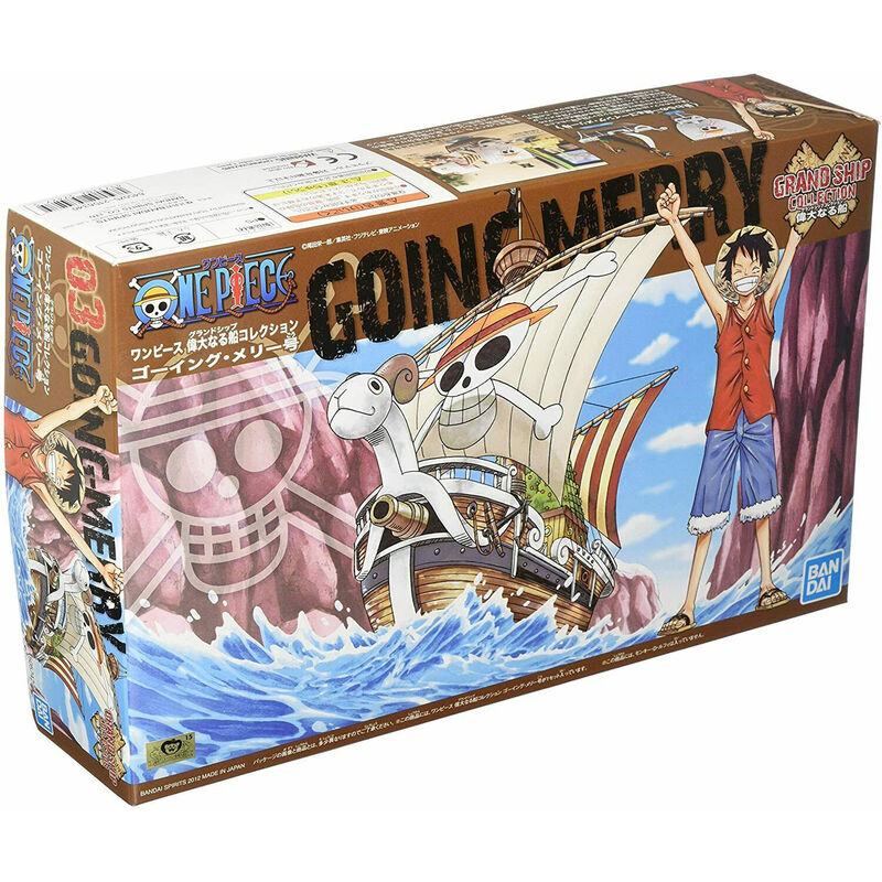 One Piece Grand Ship Collection Going Merry Model kit 15cm 3