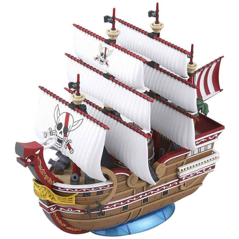 One Piece Red Force Model kit figure 15cm 1