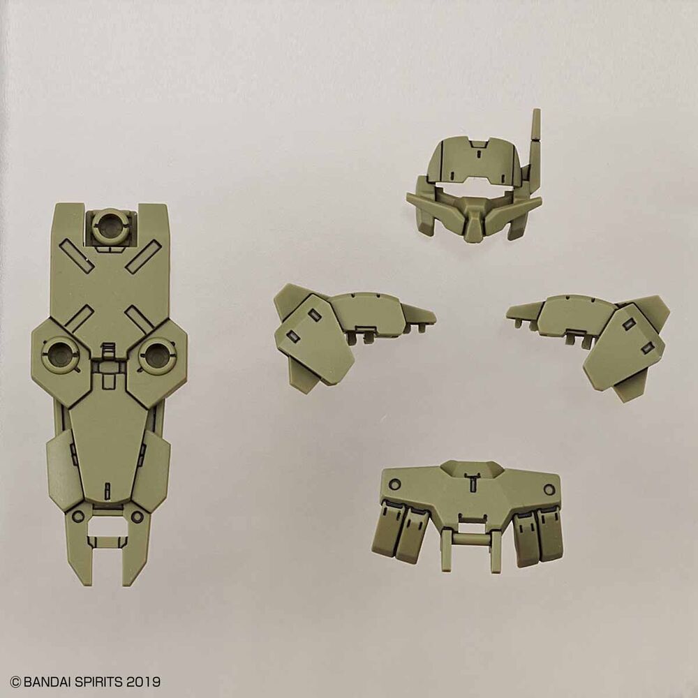 30MM Optional Armor Set for Close Combat Dark Green 3