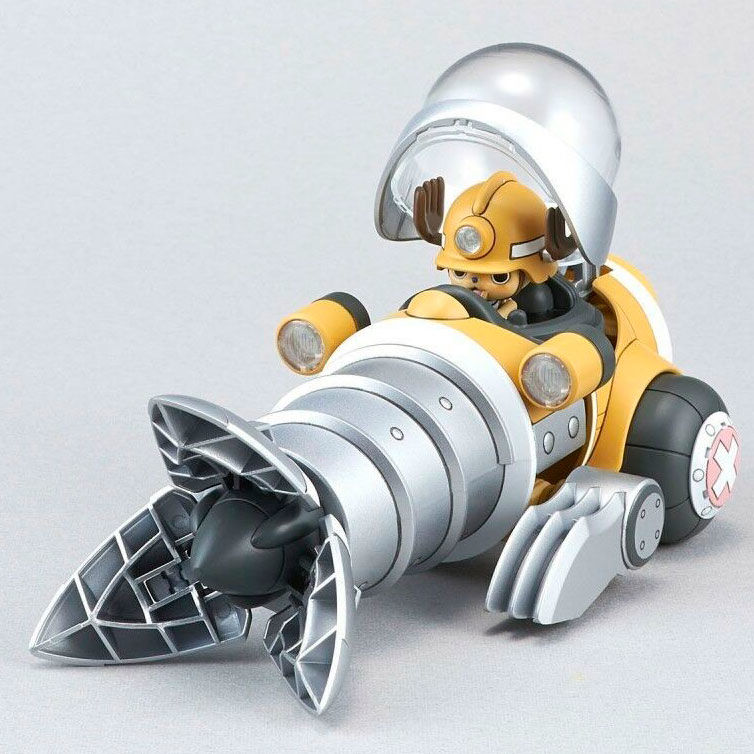 One Piece Chopper Drill Model Kit figure 10cm 2